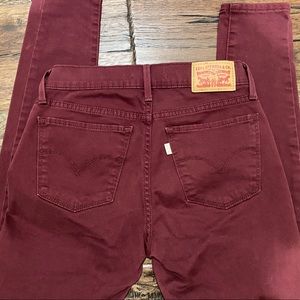 Levi maroon pants